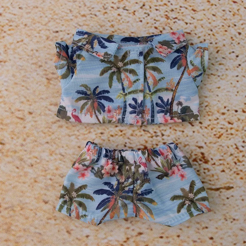 Labubu Ropa de bebé Ropa de baloncesto Jersey 17 cm Conjunto de ropa Labubu Regalo DIY