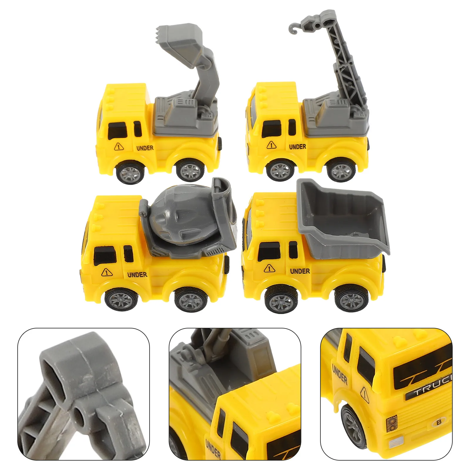 

1 Set Simulation Pull Back Alloy Return Car Mini Educational Friction Powered For Kids Early Learning Gift Set Funny