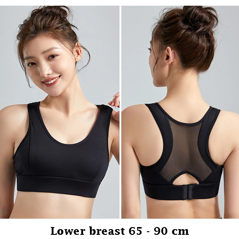 

high quality sport bras for women high support A B C D cup wireless yoga training fitness gym fashion yoga vest underwear