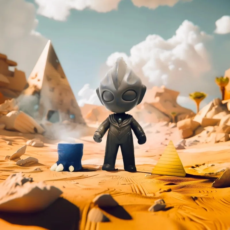 

Popmart Ultraman фотостудия серии фигурка слепая коробка Tiga Zero модная игрушка подарочное украшение модные игрушки украшения куклы