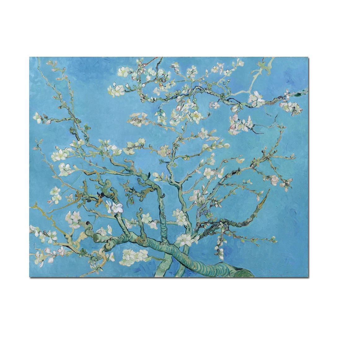 

Branches with Almond Blossom, 1890 Canvas Art Wall Decor by Vincent Van Gogh Hand Painted Oil Painting Reproduction Artwork