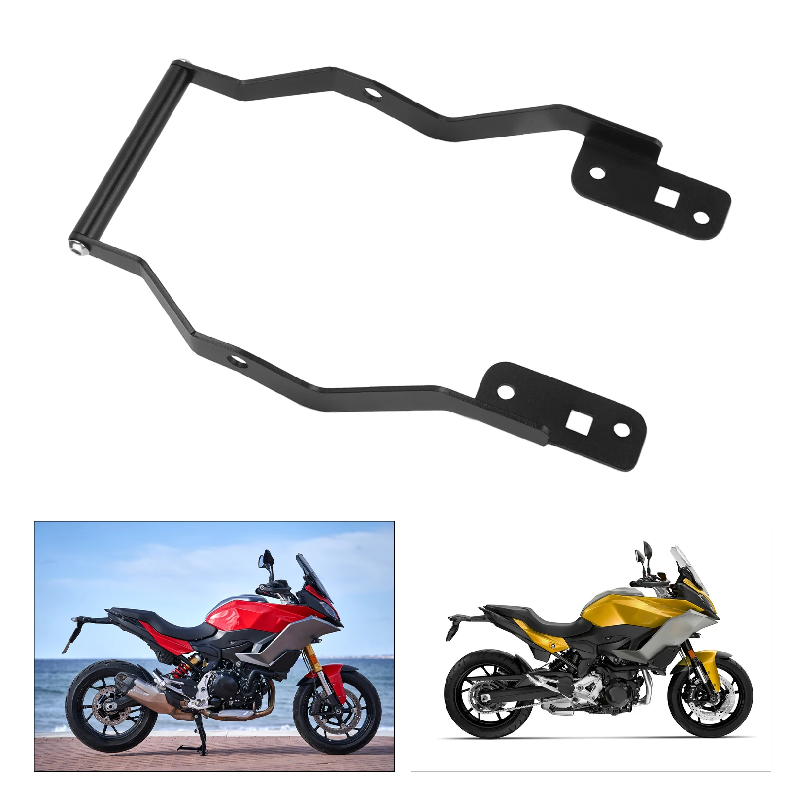 Motorcycle GPS Mounting Bracket Mobile Phone Stand Bar Aluminum Alloy Replacement For BMW F900R F900XR 2020‑2021