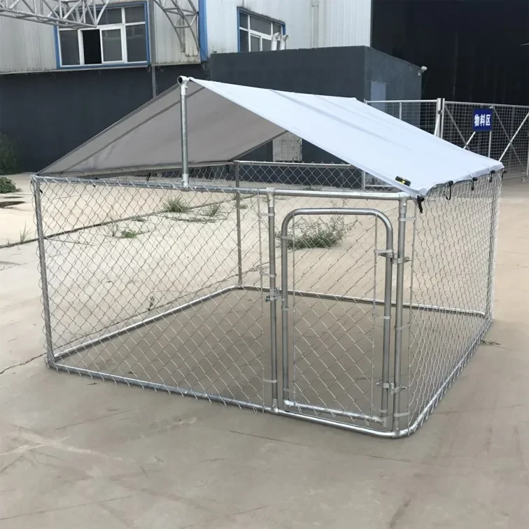 Sustainable Outdoor Foldable Dog Run Cages Big Dogs' Pet House Playpen Fence for Indoor or Outdoor Use