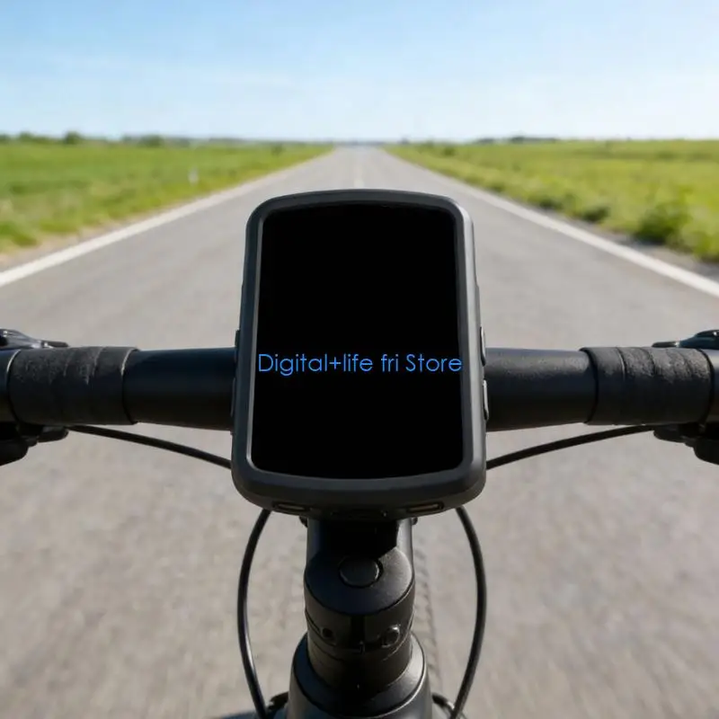 E06D Nonslip Protective Cover Housing with Enhancing Grip Suitable For Bryton 650 Navigation Bike Computer Precise Cutout