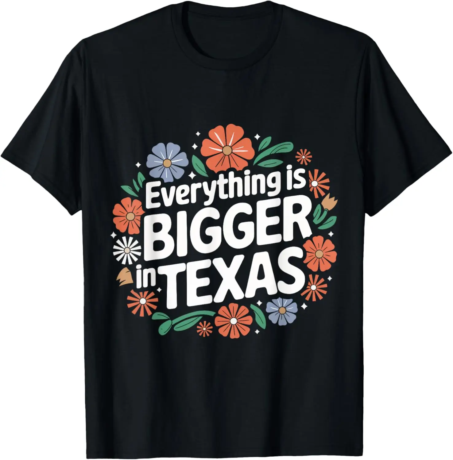 تexascle: تجربة ارتداء قميص Texas Everything Is Bigger In Texas