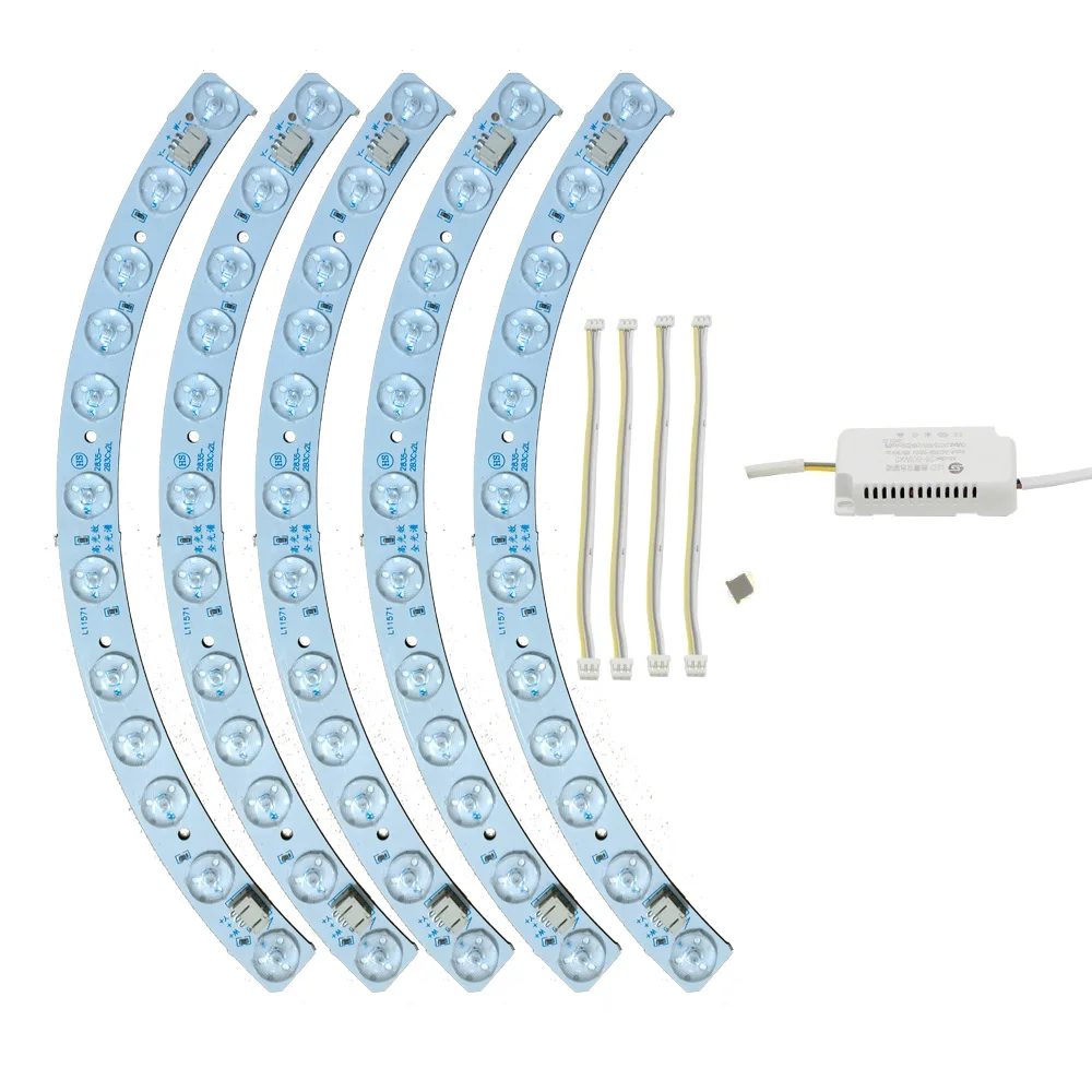 

LED arc light source 9WX2 fan lamp ceiling lamp replacement wick with drive