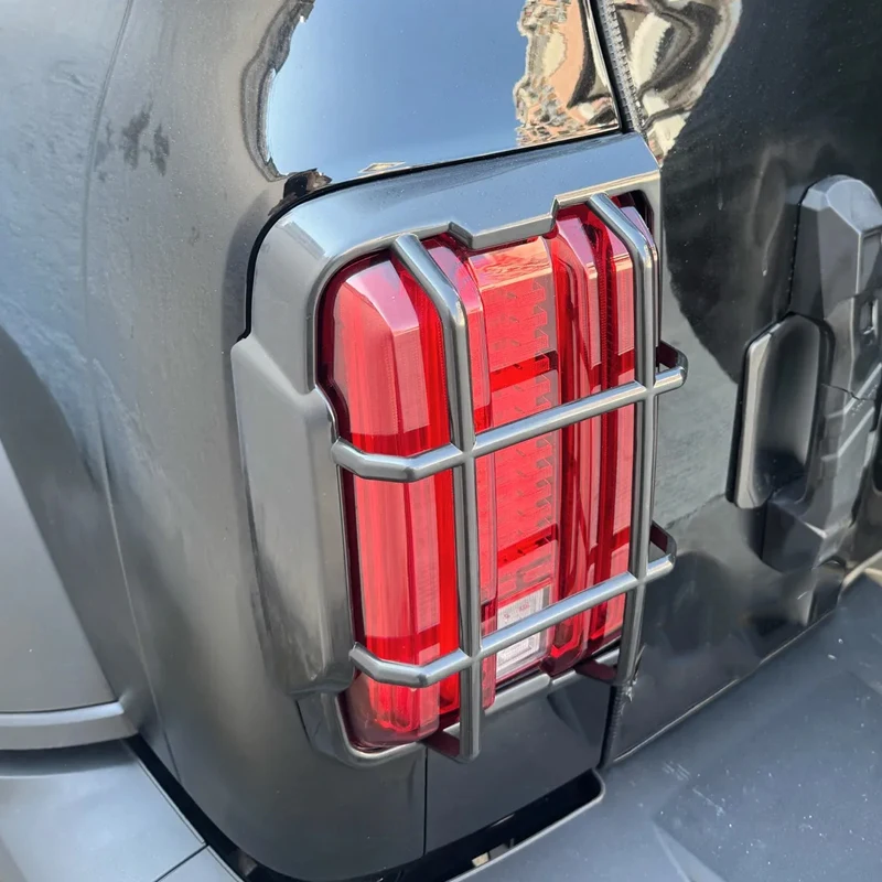 غطاء الضوء الخلفي للسيارة لخزان GWM 300 2025 ملحقات 2021 2022 2023 2024 ملصق حماية الإطار ديكور الجزء الخارجي للسيارات #3