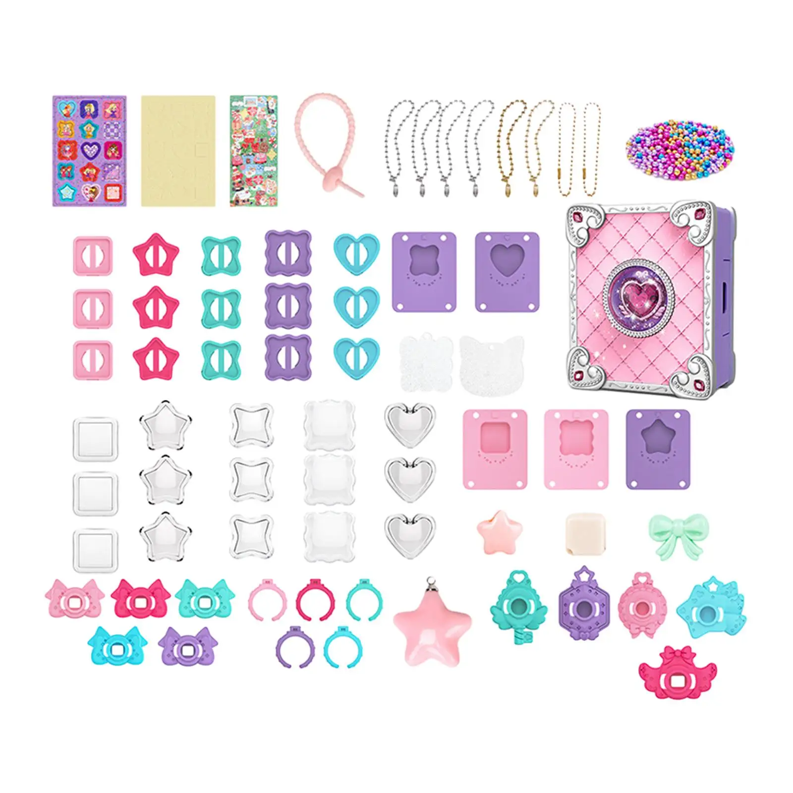 Girls Making Jewelry Toy Kits Early Learning Fun Little Jewelry Designer Set
