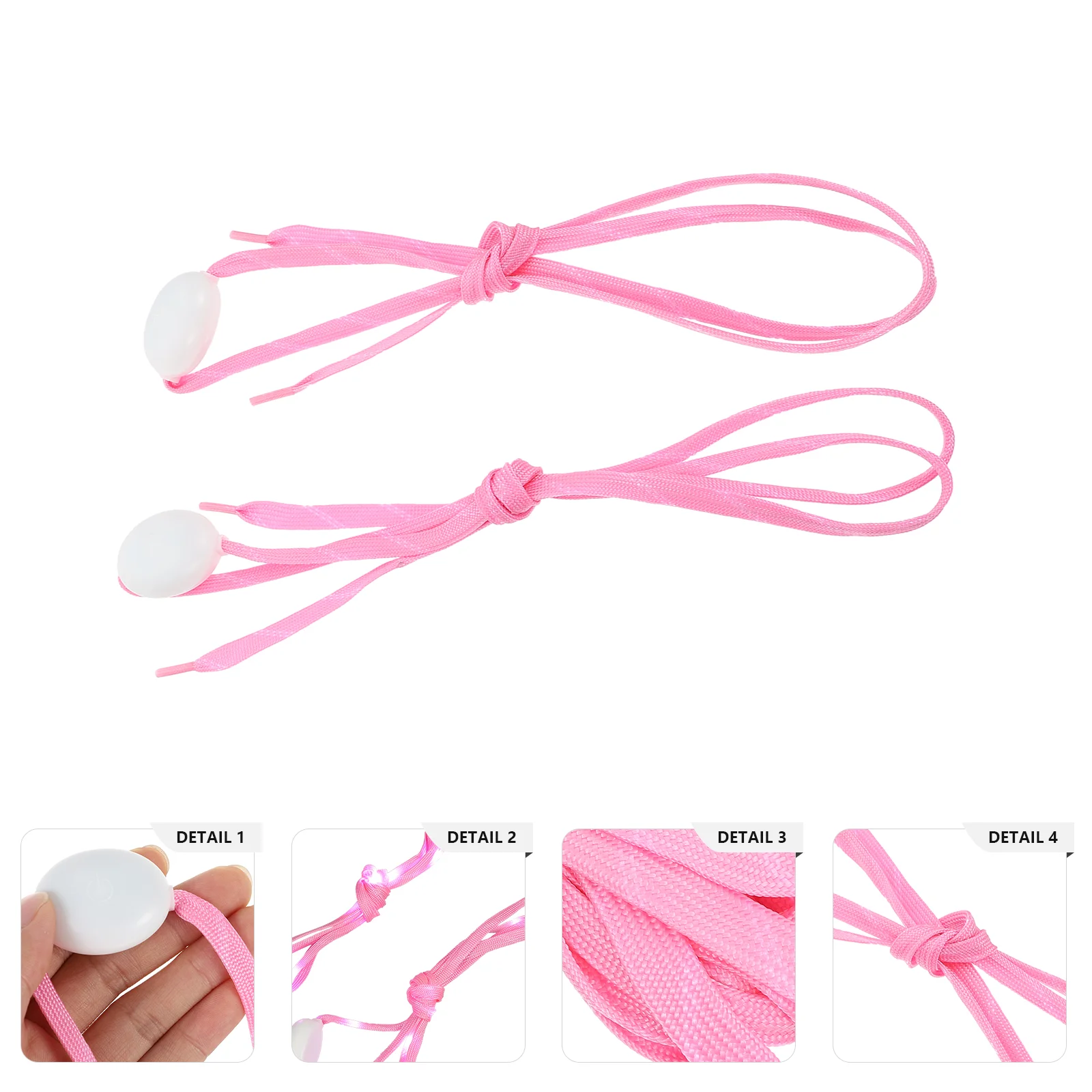 

LED Luminous Shoelaces Skating Shoes Accessory Glowing Light Up Shoestrings Sports