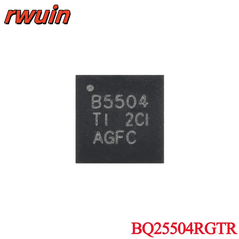 BQ25504 BQ25504RGTR B5504 Step Up Boost Converter Chip IC for Solar Photovoltaic Cell Management Energy Harvesting Collector