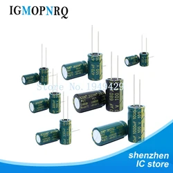 10V 16V 25V 35V 50V 400V High Frequency Low ESR Aluminum electrolytic Capacitor 100UF 220UF 330UF 470UF 680UF 1000UF 1500UF