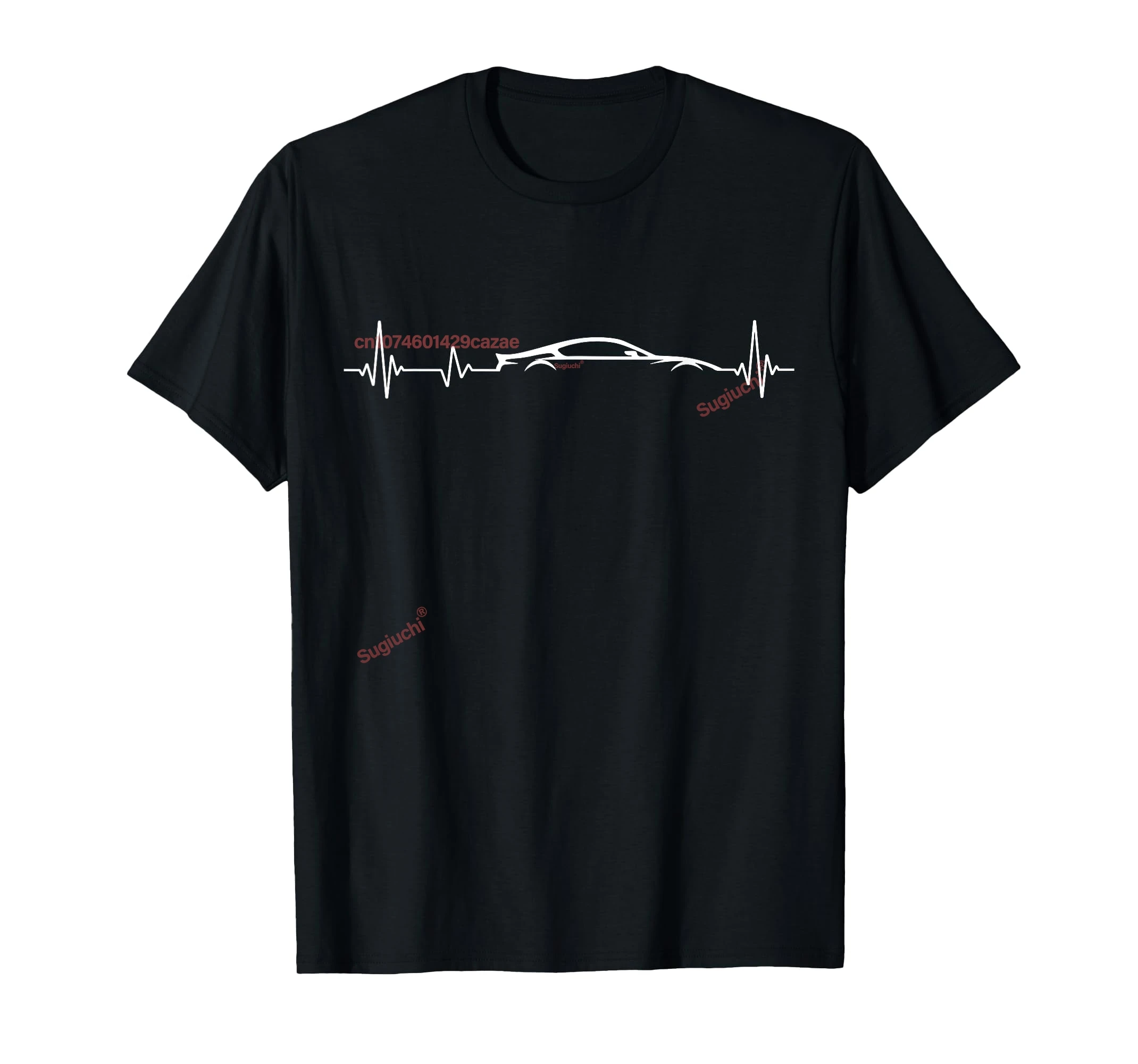 

100% Cotton Car Guy Heartbeat Car Enthusiast Racing Car Driver Racer T-Shirt MEN WOMEN UNISEX T Shirts Size S-6XL