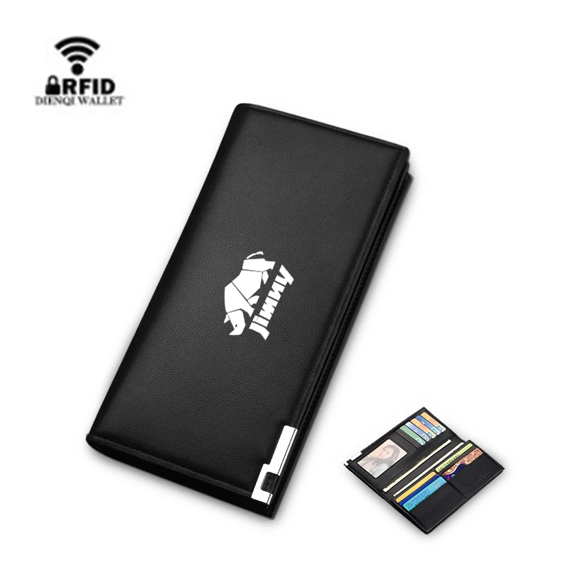 

Mens Wallet Long Purse Leather Clutch Large Business Handbag Multi Functional Coin Purse For Suzuki Jimny Alto Swift Grand Vitar