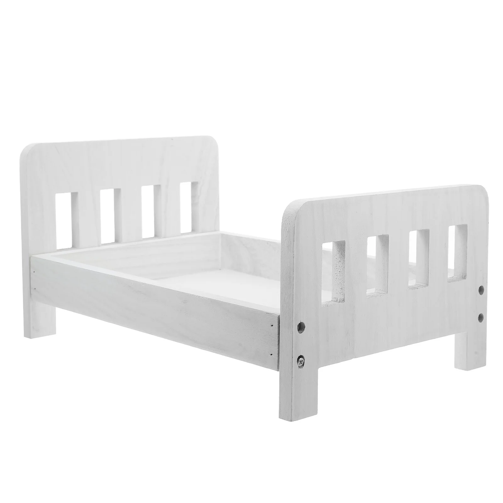 

Retro Crib Baby Photoshoot Props Solid for Newborn Sleeping Chair Outfits Picture