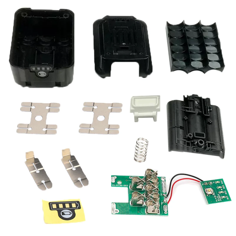 Obudowa baterii do ładowania Makita obwód ochronny płytka PCB wskaźnik LED na Makita 10.8V 12V BL1020 BL1041 BL1015