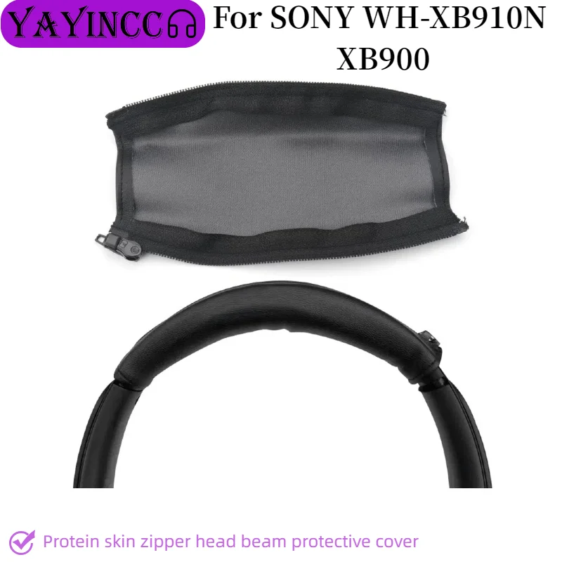 New Arrivals Universal Headphone Headband Cover For SONY WH-XB910N XB900 Headphone Headband Protector with Zipper