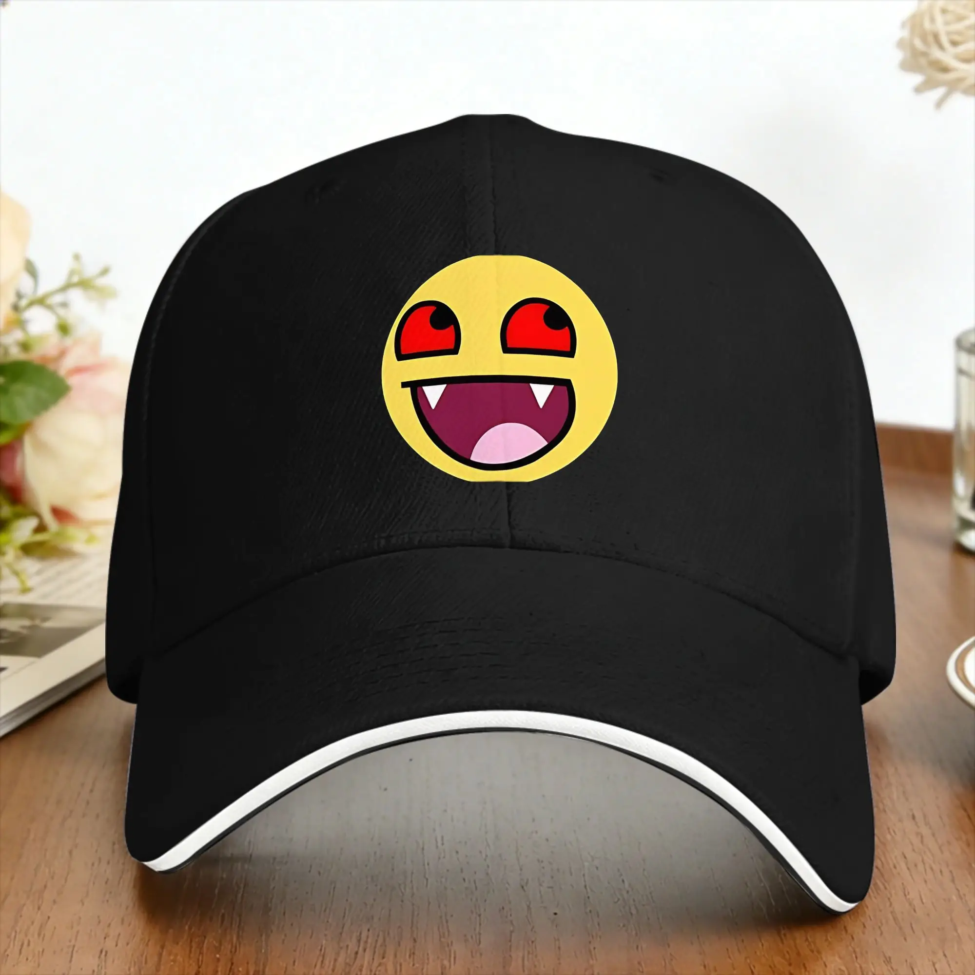 Epic Face Vampire Casual Baseball Cap  Outdoor Gym Trucker Hat Summer Sunscreen Baseball Caps
