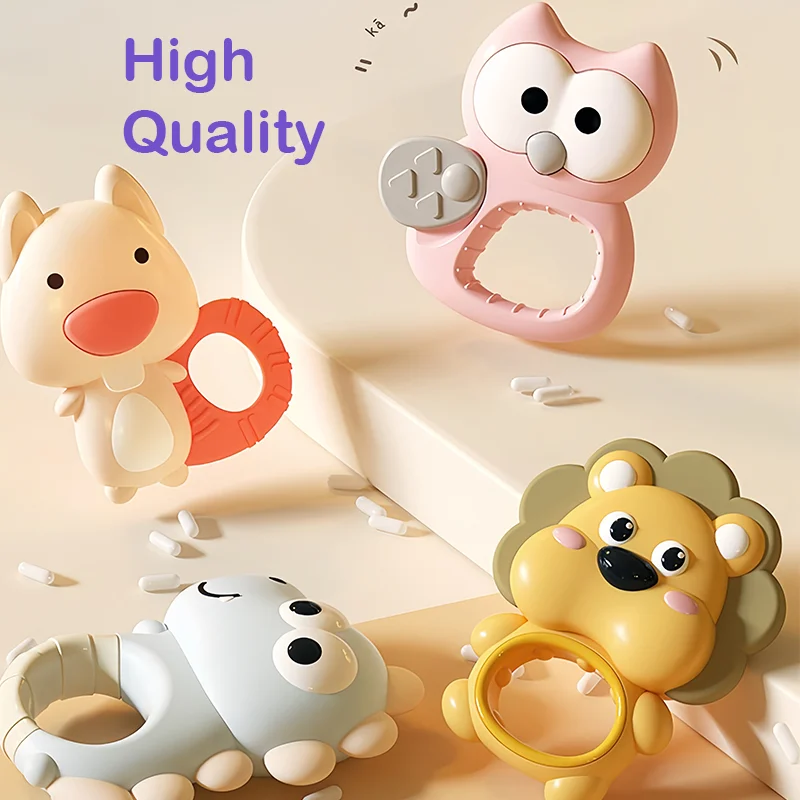 360 °   Pinguino Proiezione musicale Culla Mobile rotante Morbida luce Letto Campana Giocattolo Quattro velocità Timming Infantile Sonaglio Comodino Regalo