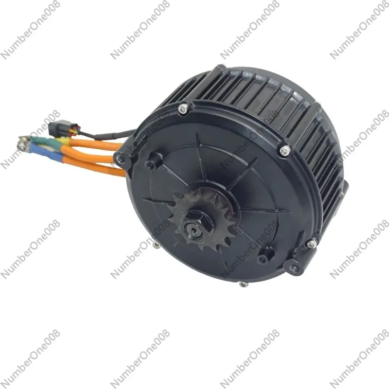 Mid Section Drive Motor, Equipped with 800mm Phase Line, Suitable for Electric Motorcycles