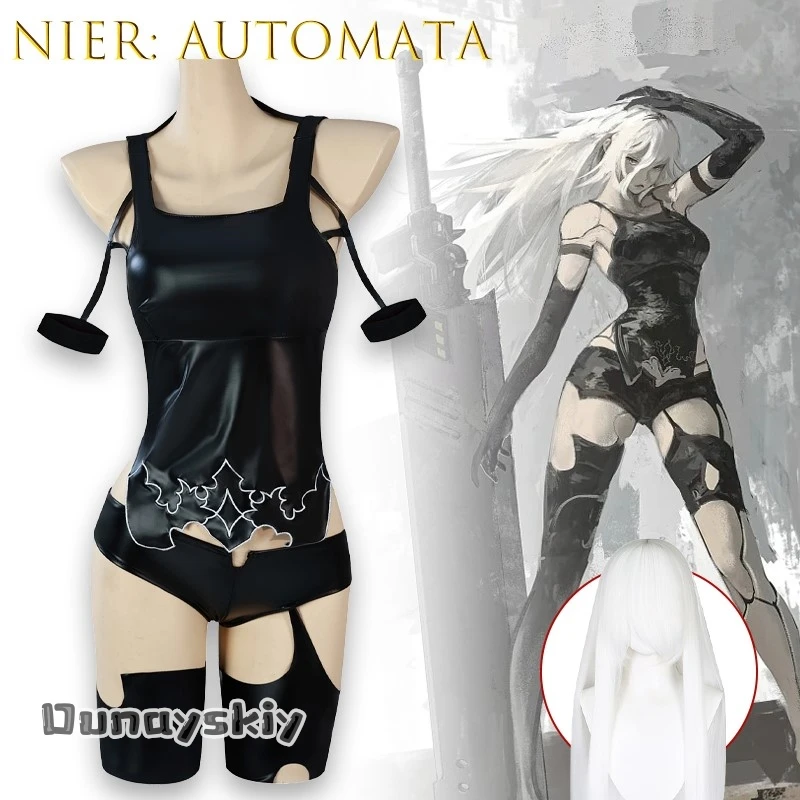 

ANieR: Automata VerYoRHa No.2 Type A NieR Cosplay Costume{Dunayskiy}Anime Character Outfit Fantasy Dress Halloween Party Sexy ﻿