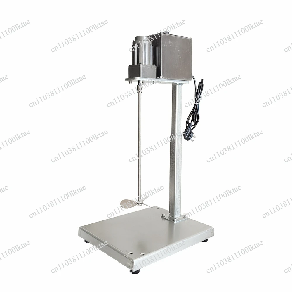 Small Mixer Electric  High Temperature Resistant Desktop Dispersed Laboratory Mixer 304 Stainless Steel Blade