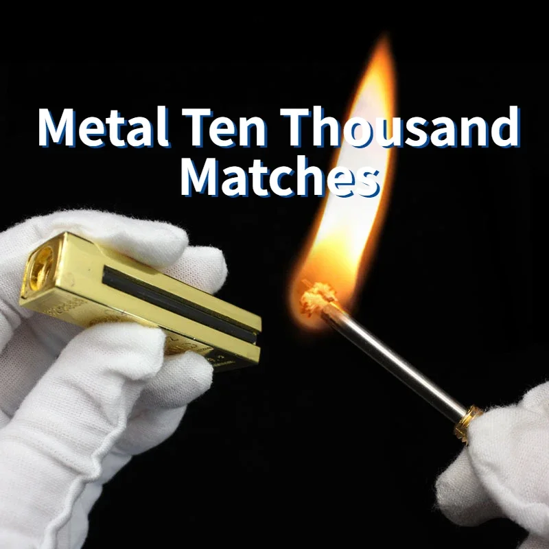 2024 Ten Thousand Matches Can Turn Beer Lighter, Exquisite Fuel Matches Outdoor Gift for Halloween Cigarette Accessories