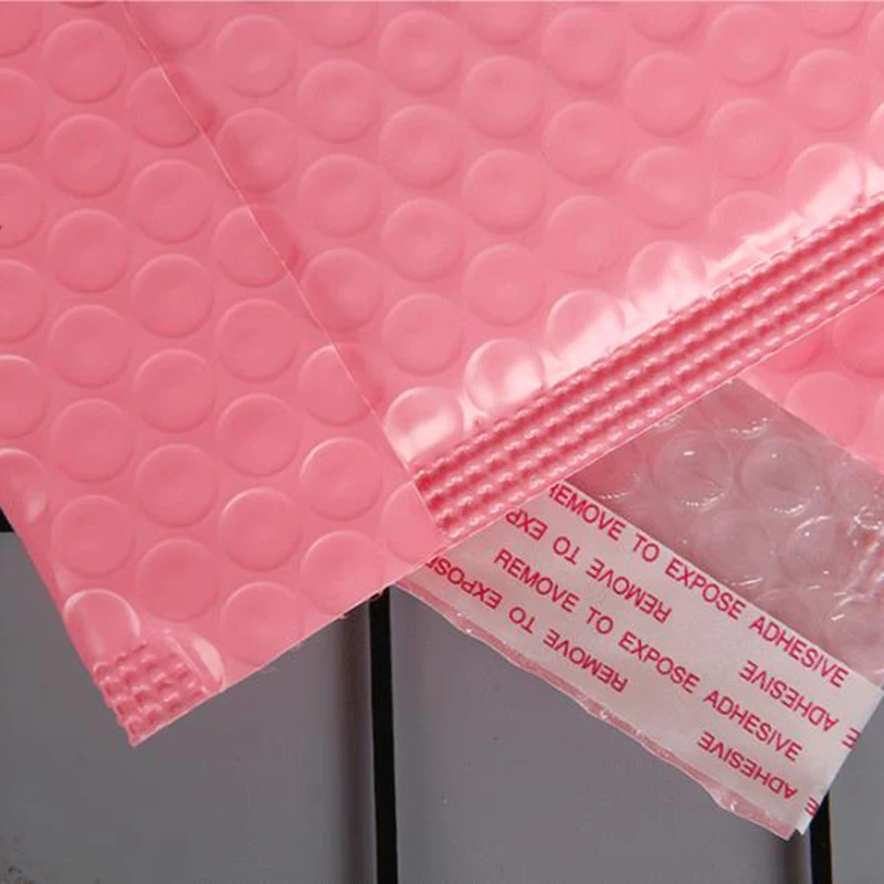 10pcs Custom Logo Bubble Mailers Poly Bubble Mailer Self Seal Padded Envelopes Gift Bags Packaging Bags For Clothing Cosmetic