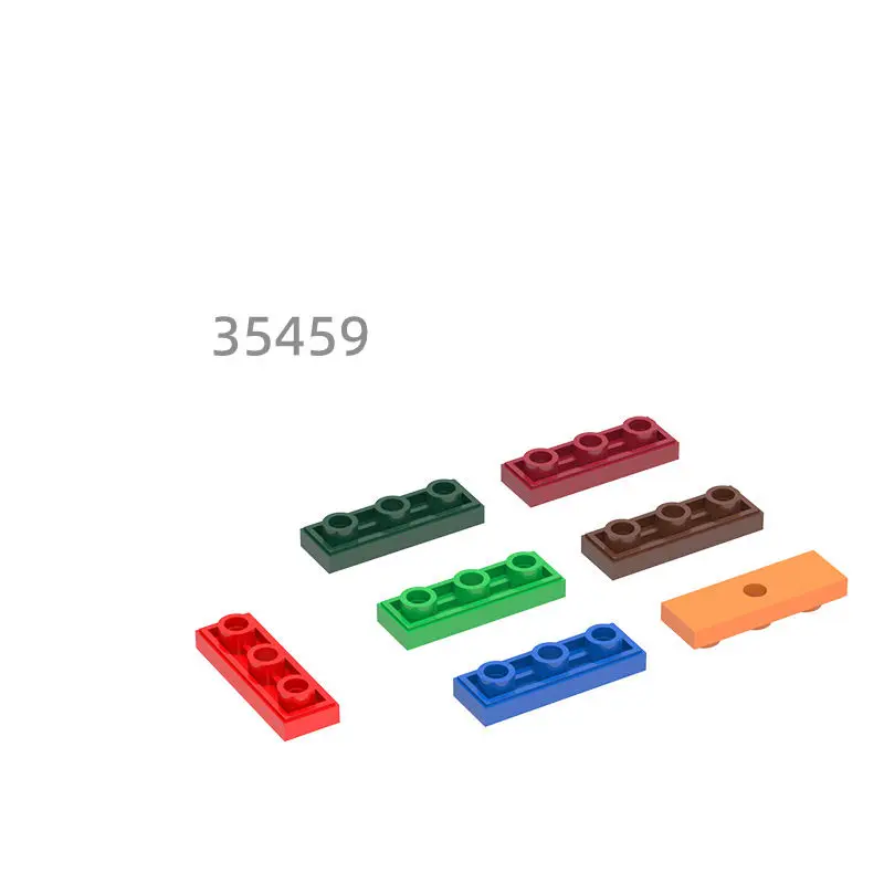 367pcs MOC Compatible Parts 35459 767771 Tile Special 1 x 3 Inverted with Center Hole Building Blocks Bricks DIY