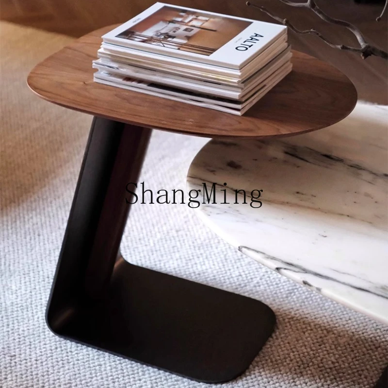 LXY oval living room combination minimalist high-end storage coffee table