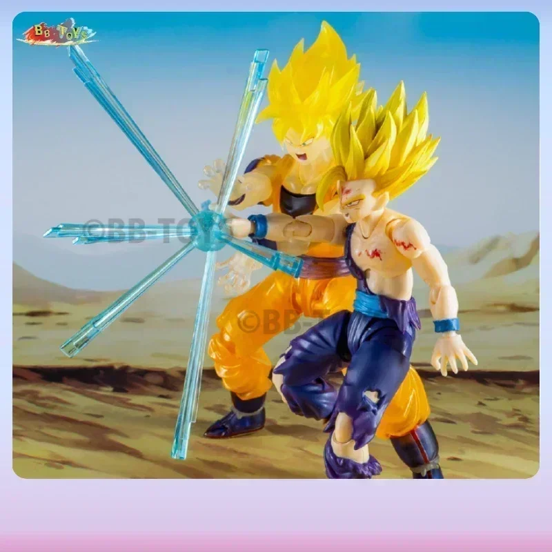 

In Stock Demoniacal Fit Dragon Ball S.H.Figuarts SHF Father and Son Gohan Goku Vegeta Anime Action Figures Model Collector Toys