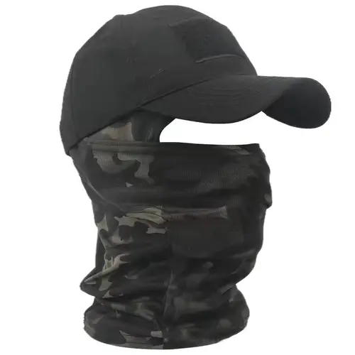 Tactical Balaclava Baseball Caps Full Face Mask Set Men Summer Snapback Sun Hat Outdoor Hunting Camouflage Balaclava - Image 13