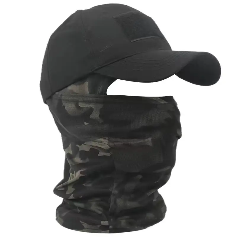 Tactical Balaclava Baseball Caps Full Face Mask Set Men Summer Snapback Sun Hat Outdoor Hunting Camouflage Balaclava - Image 13