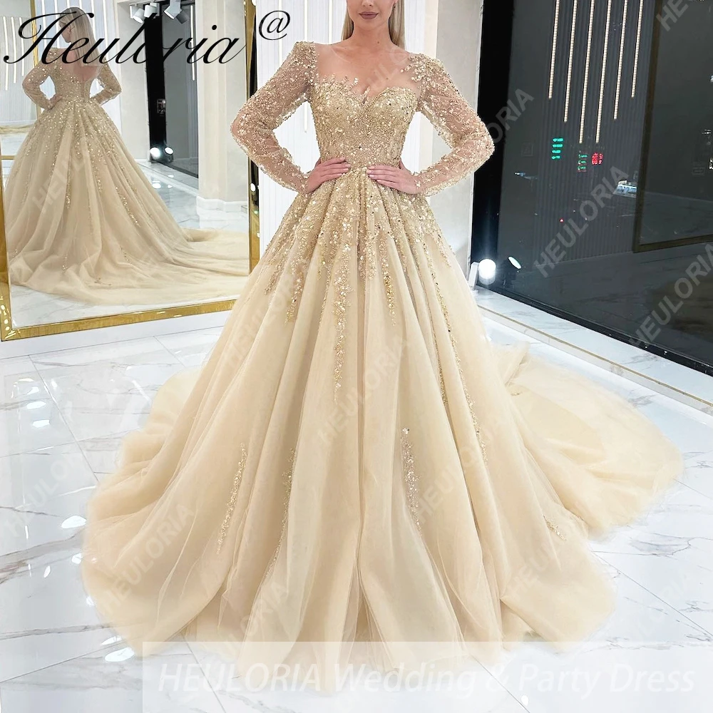 antique gold wedding dresses Vintage Lace Dress A-Line Floor-Length Red and