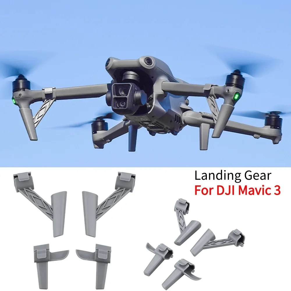 Landing Gear Heightened Landing Gear Extended Support Leg Booster Stand Gear for DJI Mavic Air 3 Drone Accessories