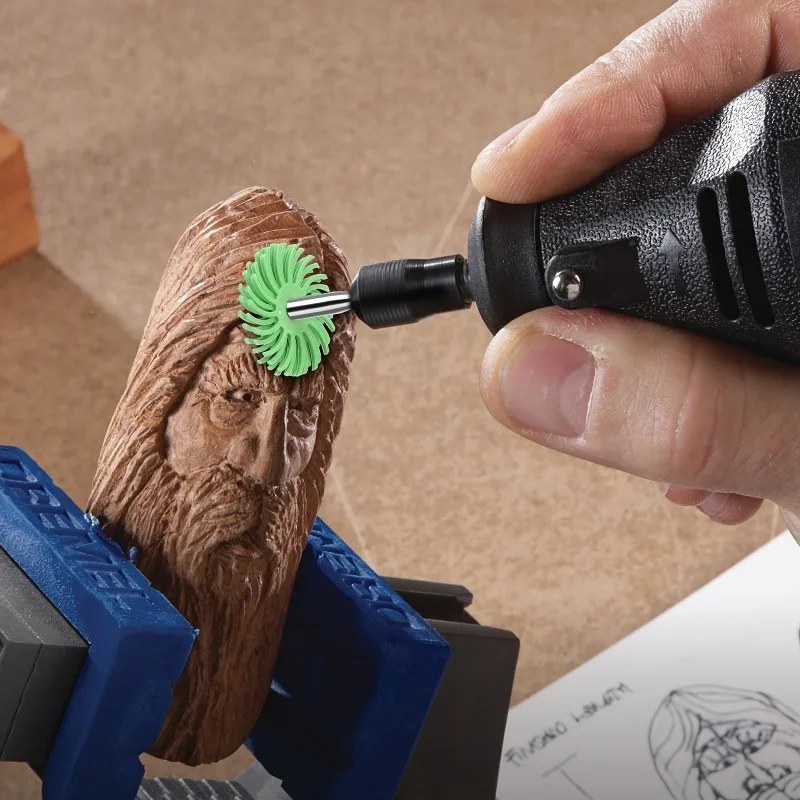 スパイラルディスクスクリュークリップ フライングソーサー ナイロン研磨 木彫り 核彫刻 ギャップミラー研磨 研磨