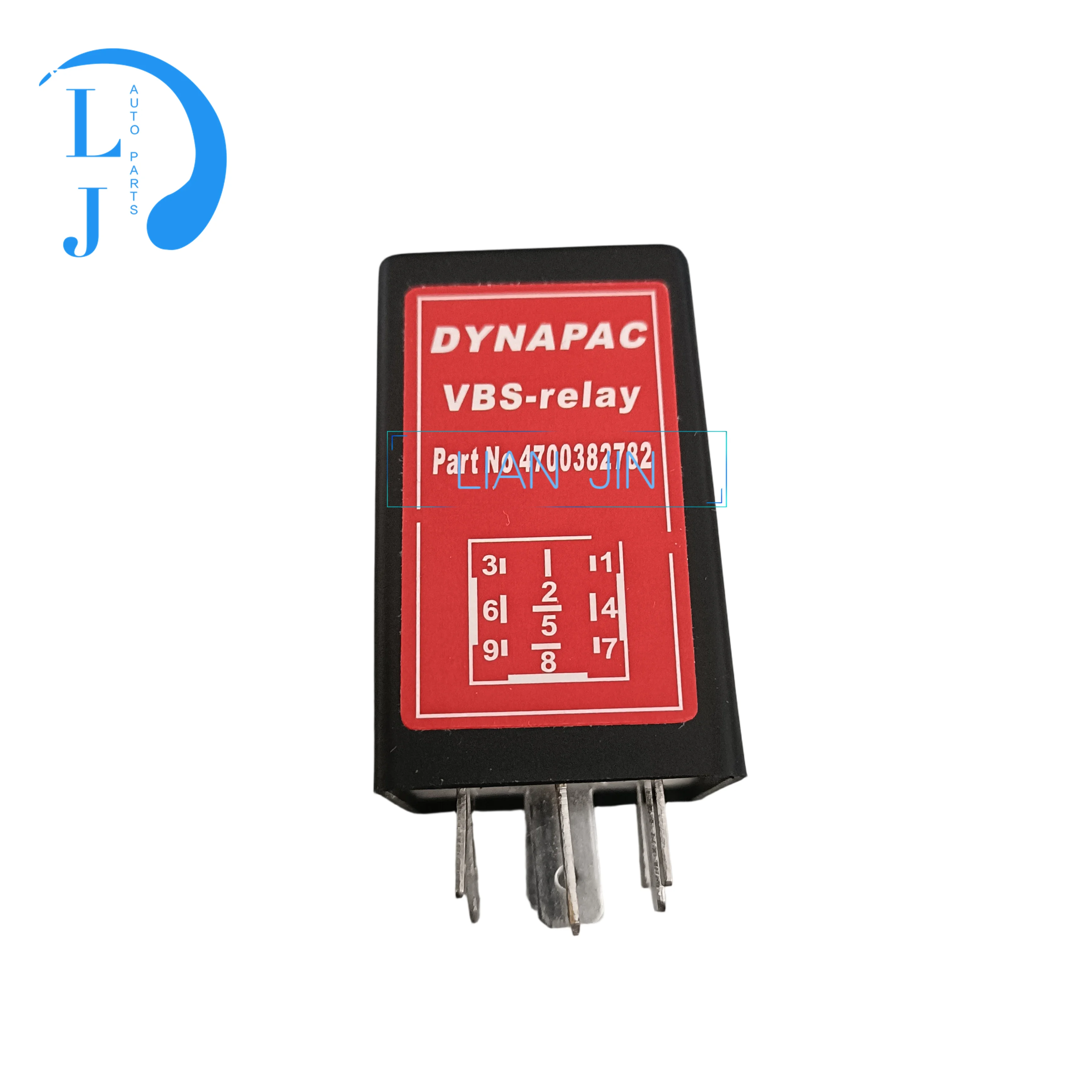 

382782 4700382782 VBS Relay Fit For Dynapac CA152 CA251 CC102 CC232 CC412 CC422 CC722 CC900 (1 PCS)