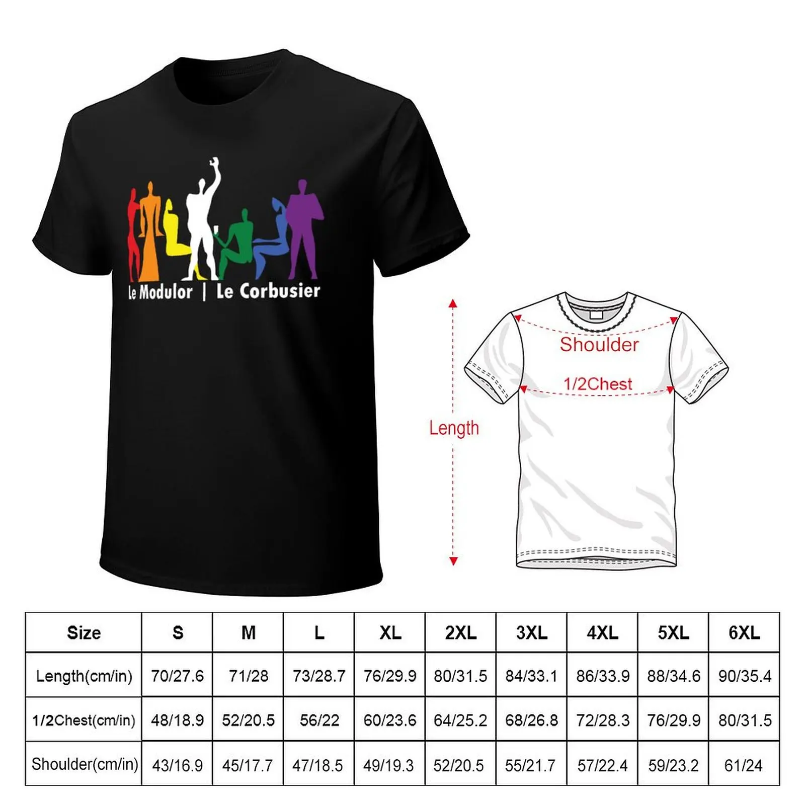 Le Corbusier Love is Love gathering with text - Architecture T-Shirt Lightweight Gym Training T-Shirt