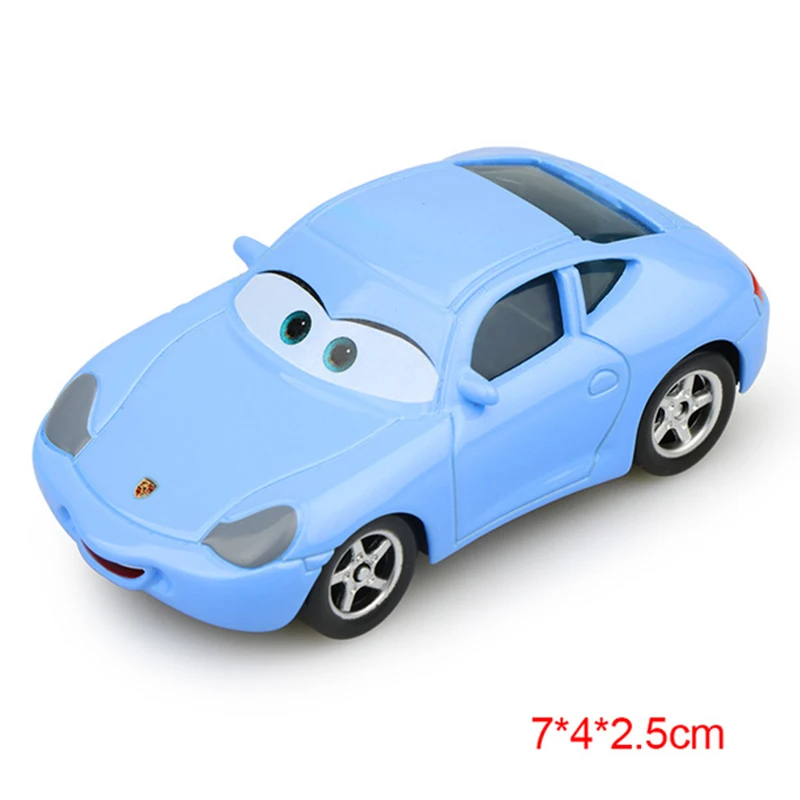 Disney Pixar Cars 2 Lightning McQueen Mater Chick Hicks Pistion Cup Mcqueen 1:55 Diecast Vehicle Metal Toys Gift Christmas Boy