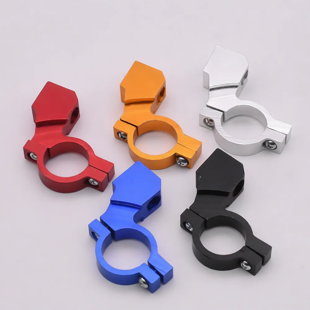 Universal Motorcycle Mirror Holder Bracket 8mm 10mm Adapter For Ebike Scooter Bicycle Rear View Mirror Fixation Clamp