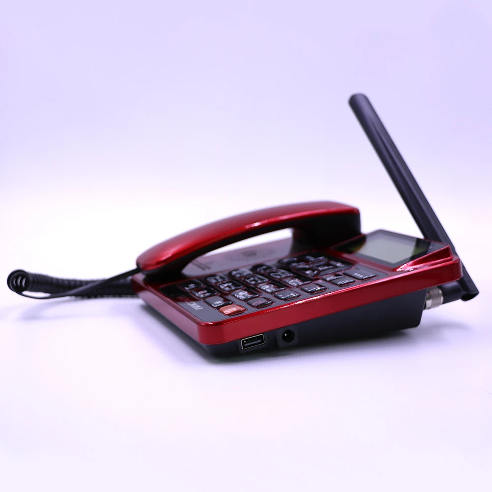 New Wireless Desktop Telephones Suncomm G518 Gsm Landline Cordless Phone for Office Big Battery