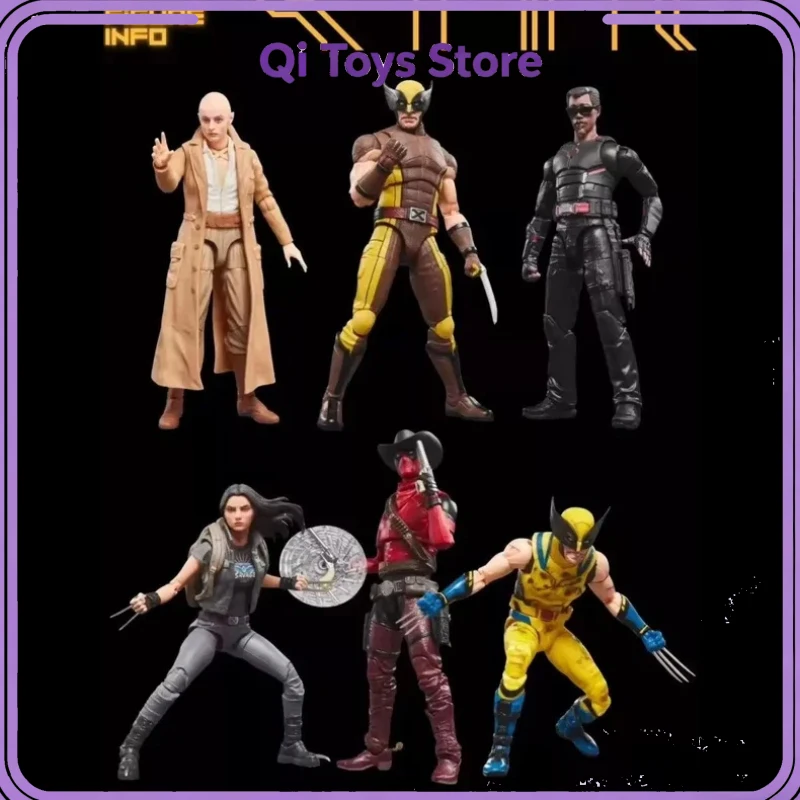 marvel-legends-series-deadpool-wolverine-figure-wolverine-brown-suit-cassandra-nova-blade-cowboypool-x-23-action-figure-model
