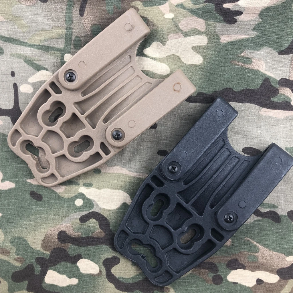 Tactical Gun Holster Paddle 3.8cm Belt Pistol Holster Waist Platform for Universal Handgun Holster Case Hunting Accessories