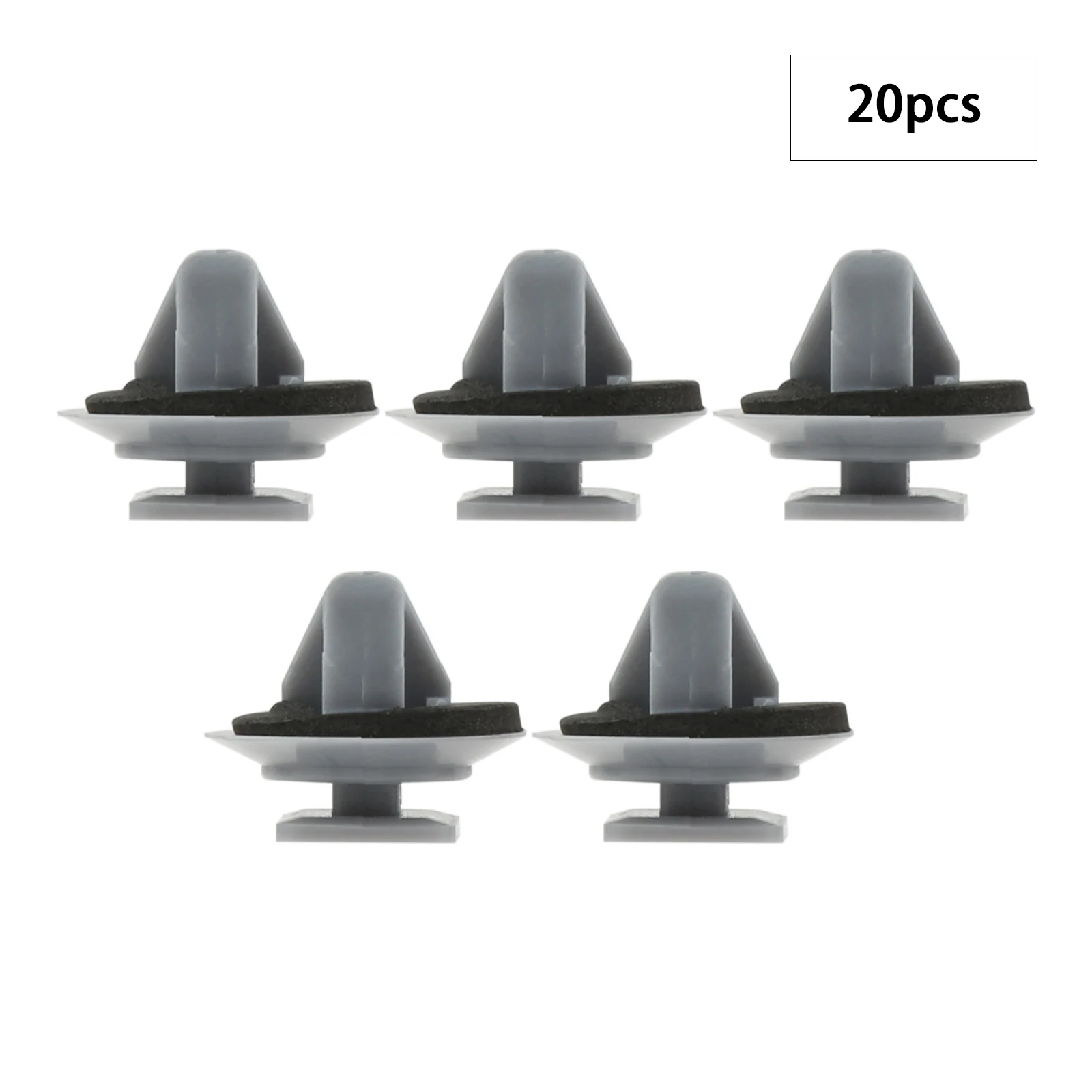 20pcs Gray Nylon Car Replacement Sealer Clip Parts Auto Fastener Interior Accessories for Mazda CX-5 2013-2016 KD53-51-SJ3A