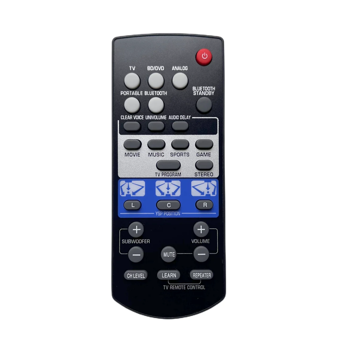 New best-selling remote control fit for Yamaha Soundbar Digital Sound Projector YSP-1400 YSP1400 YSP-1400BL YSP1400BL