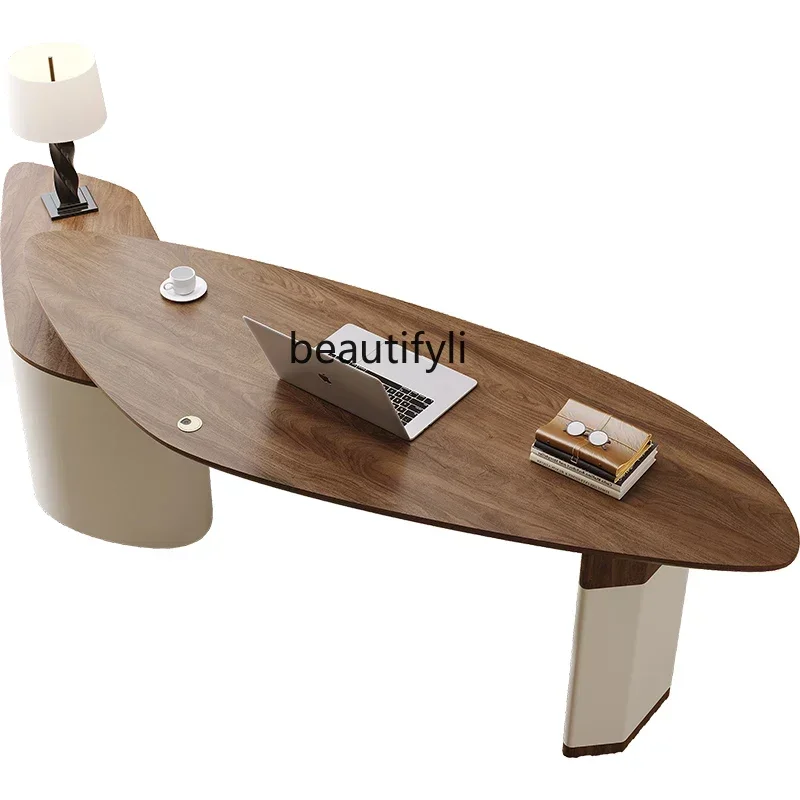 

z.Medieval corner solid wood desk household computer desk study desk workbench53