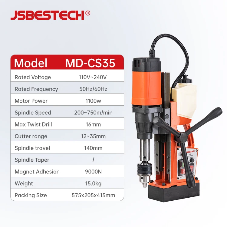 آلة الحفر المغناطيسية لشركة JSBESTECH MD-CS35