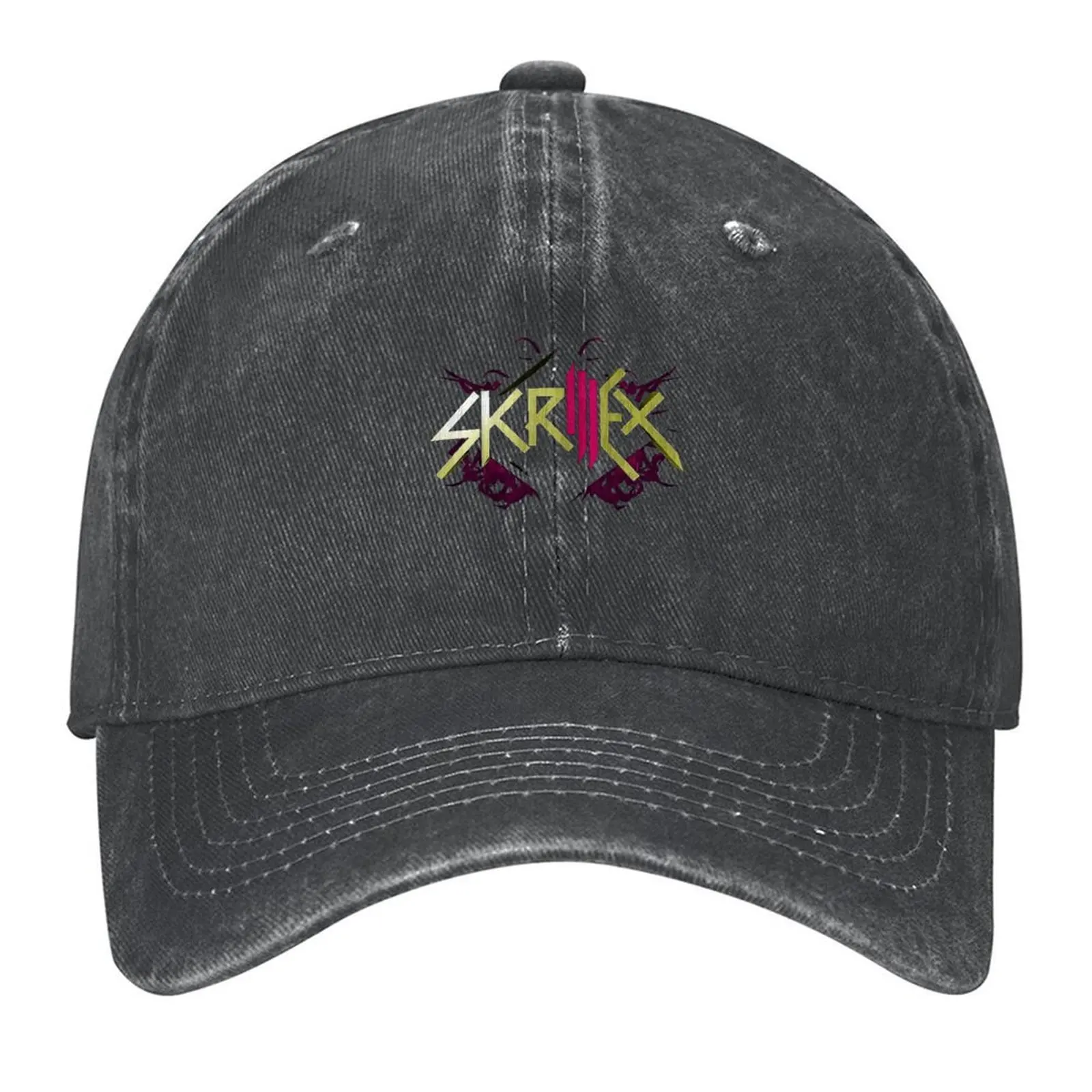 

Skrillex Logo Baseball Cap Military Cap Man Anime Hat Hip Hop sun hat Trucker Hats For Men Women's