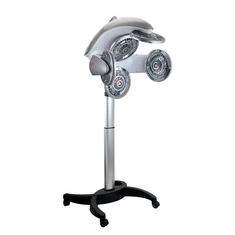Multi Intelligent White Standing Hair Dolphin Perm Machine Drying Hair Barber Shop Dryer Heating and Styling