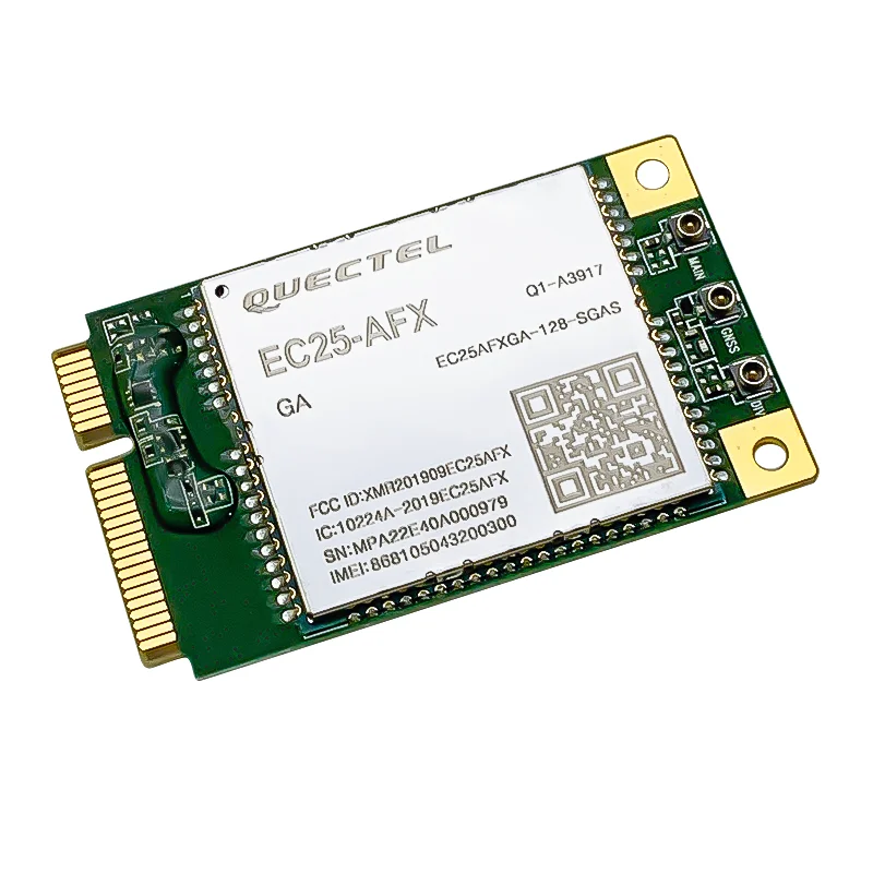 Quectel EC25 EC25-AFX MINIPCIE EC25AFXGA-128-SGAS la persévérance Cat4 mini module pcie B2/B4/B5/B12/B13/B14/B66/B71 Amérique du Nord Verizon