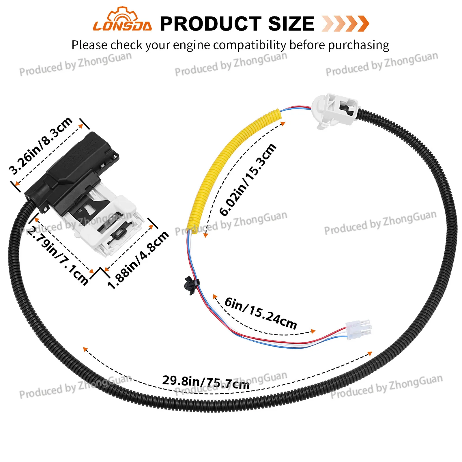 Washing Machine Cover Lock Switch with Accessories W11307244 Washing Machine Cover Lock Assembly, Accessories